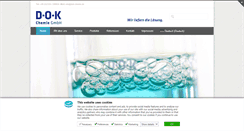 Desktop Screenshot of dok-chemie.de